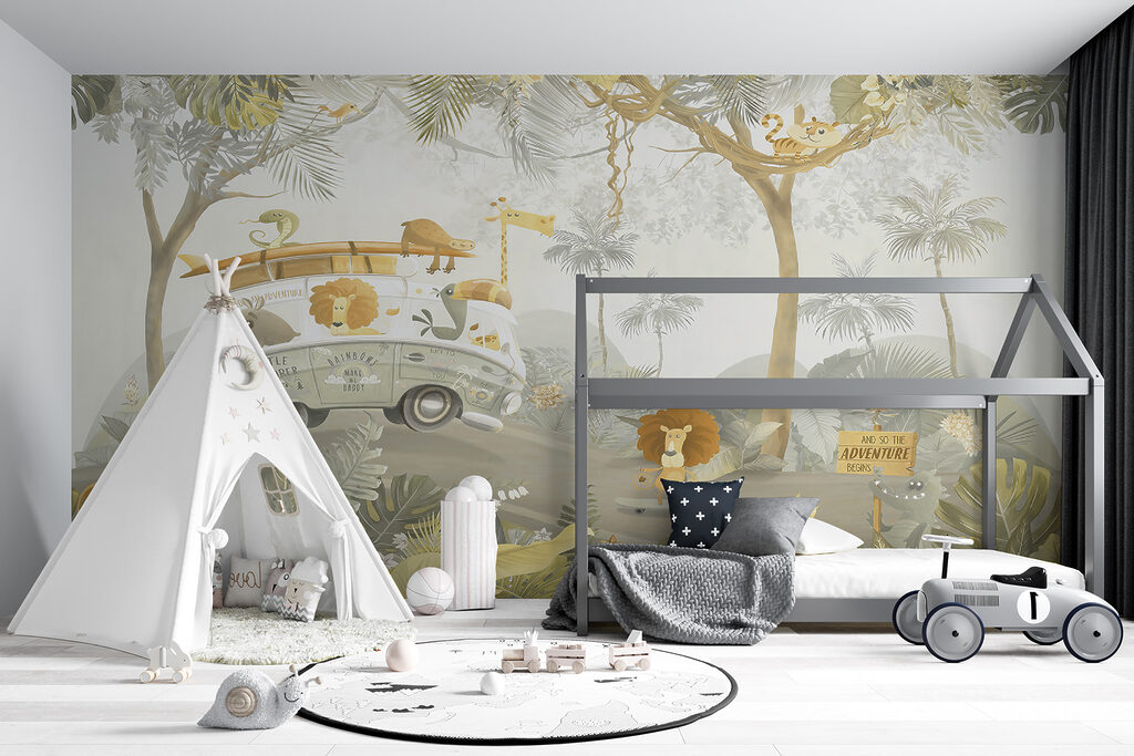 Safari printre frunze mari — interior 5