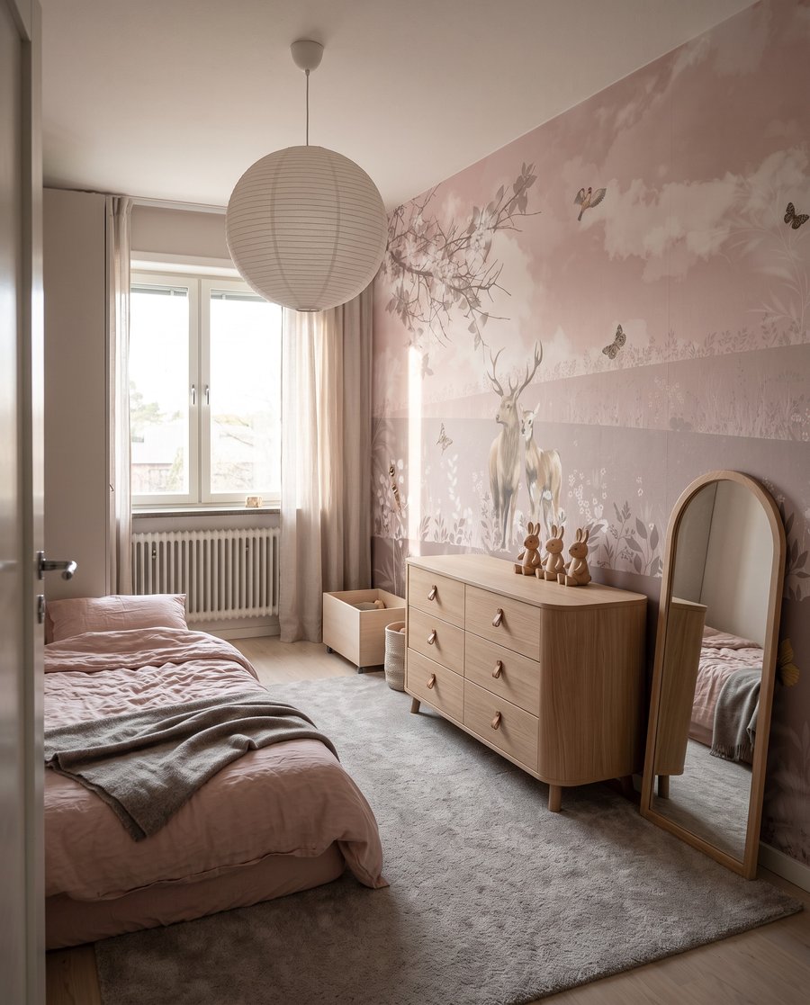 Cerbi pe pajiști roz — interior 5