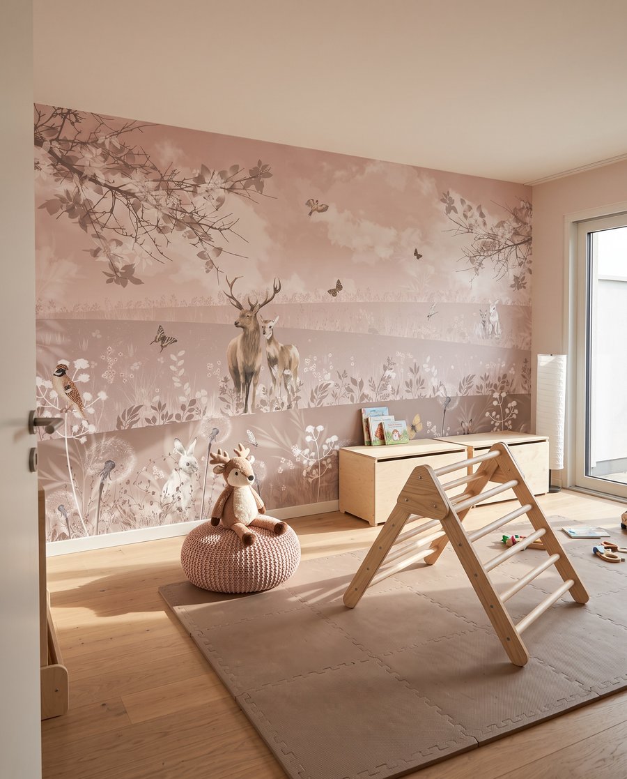 Cerbi pe pajiști roz — interior 6