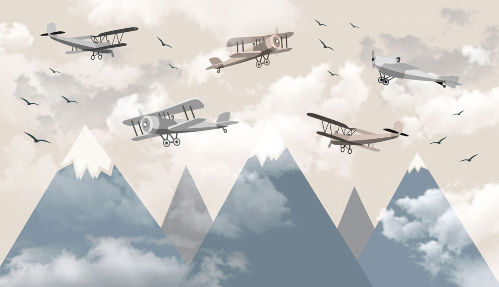 Avioane peste vârfuri — design complet