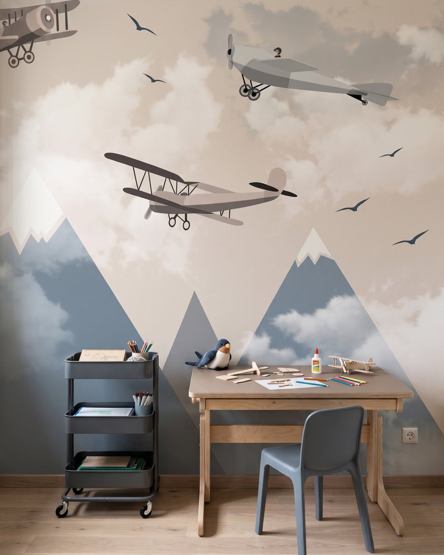 Avioane peste vârfuri — interior 5