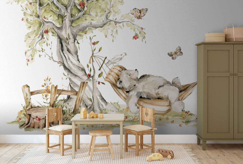 Prieteni lângă copacul vechi — interior 1