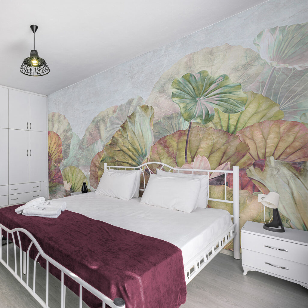 Frunze de lotus pastelate — interior 4