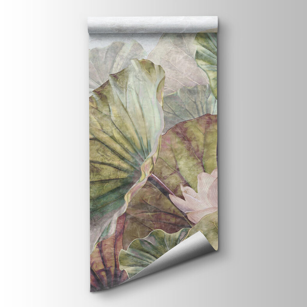 Frunze de lotus pastelate — vizualizare produs
