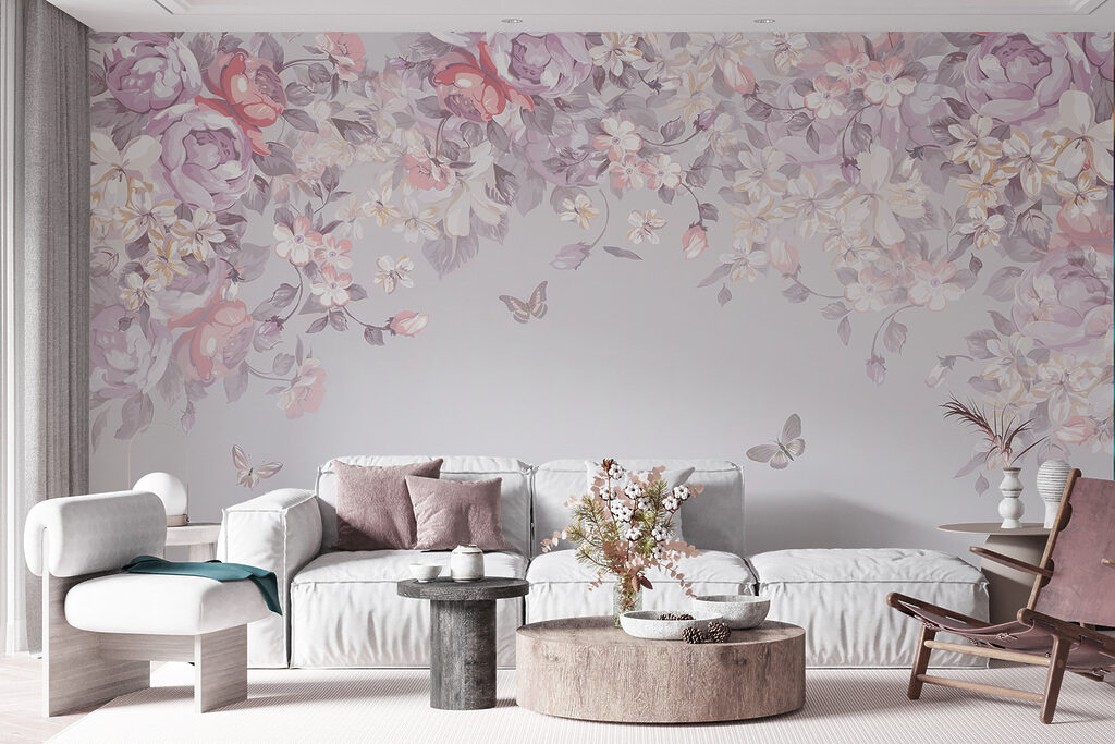 Fluturi sub arcadă florală — interior 7
