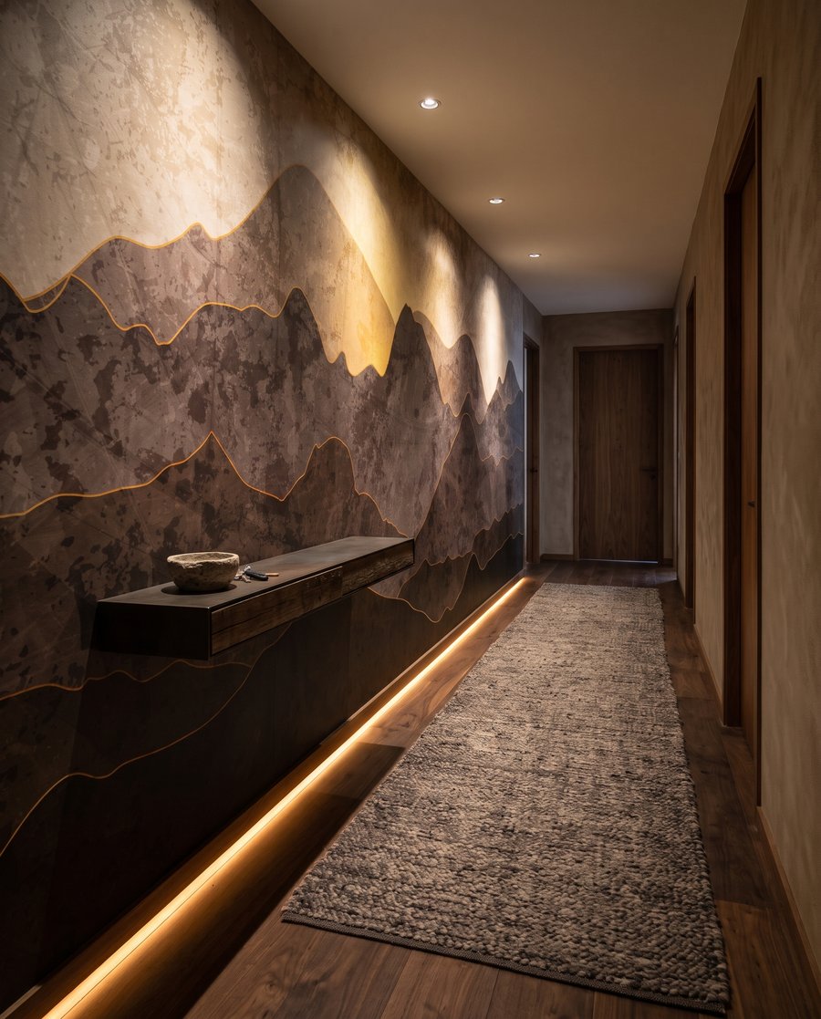 Soare după munții bruni — interior 5