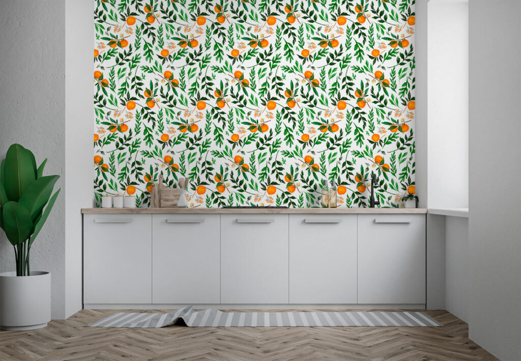 Portocale printre frunze — interior 2