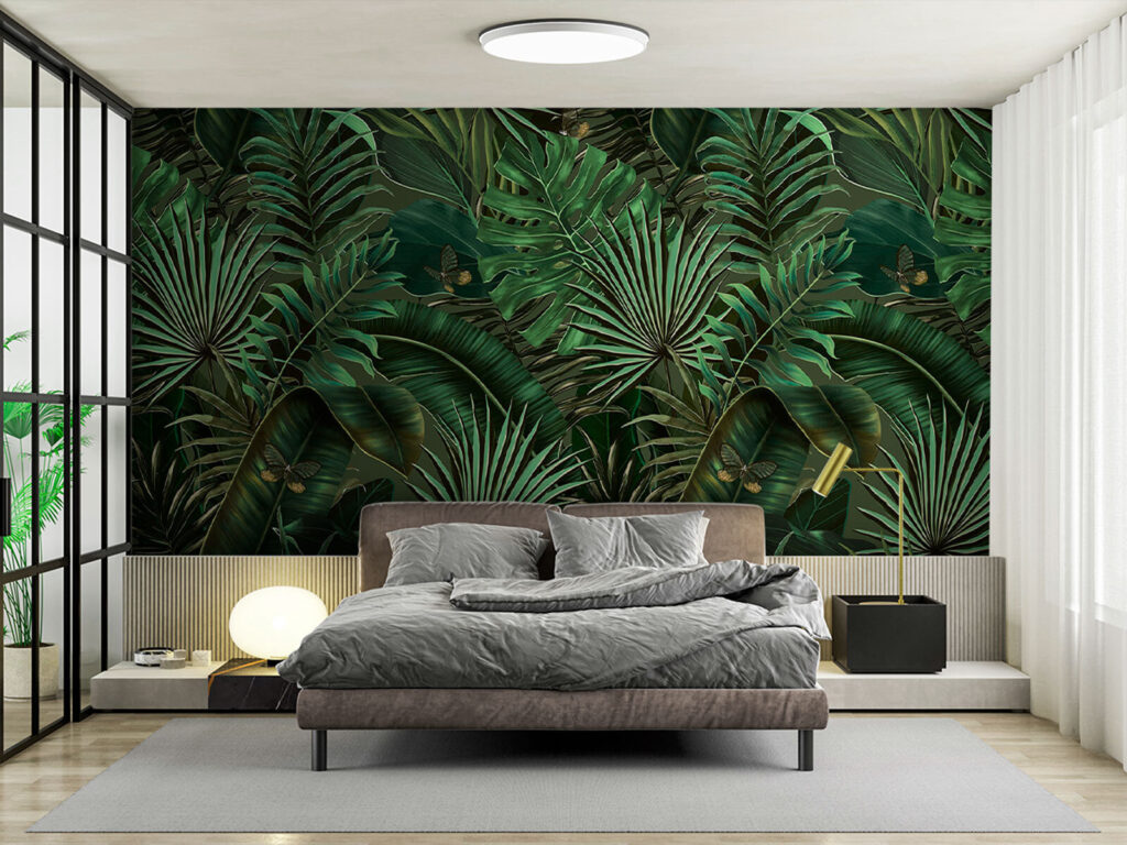 Frunze verzi pe negru — interior 1