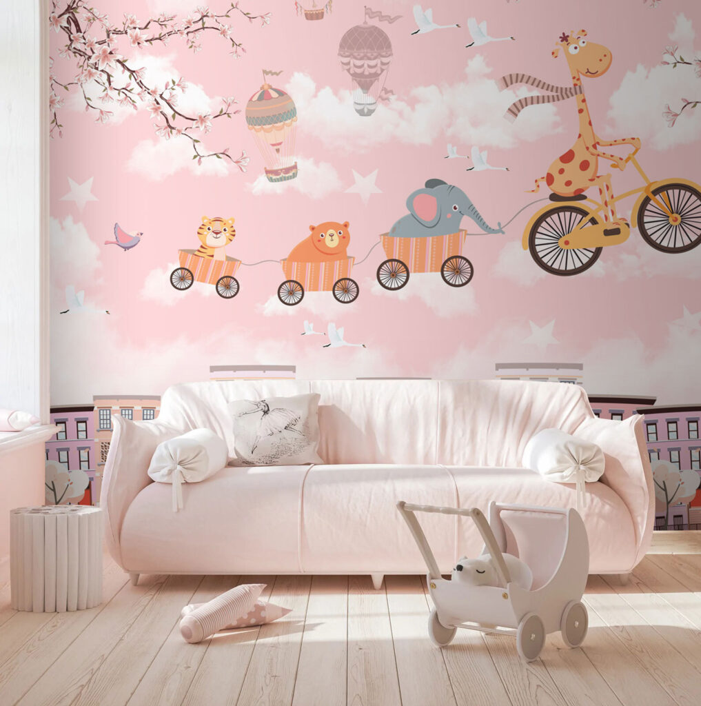 Animale pe biciclete — interior 1