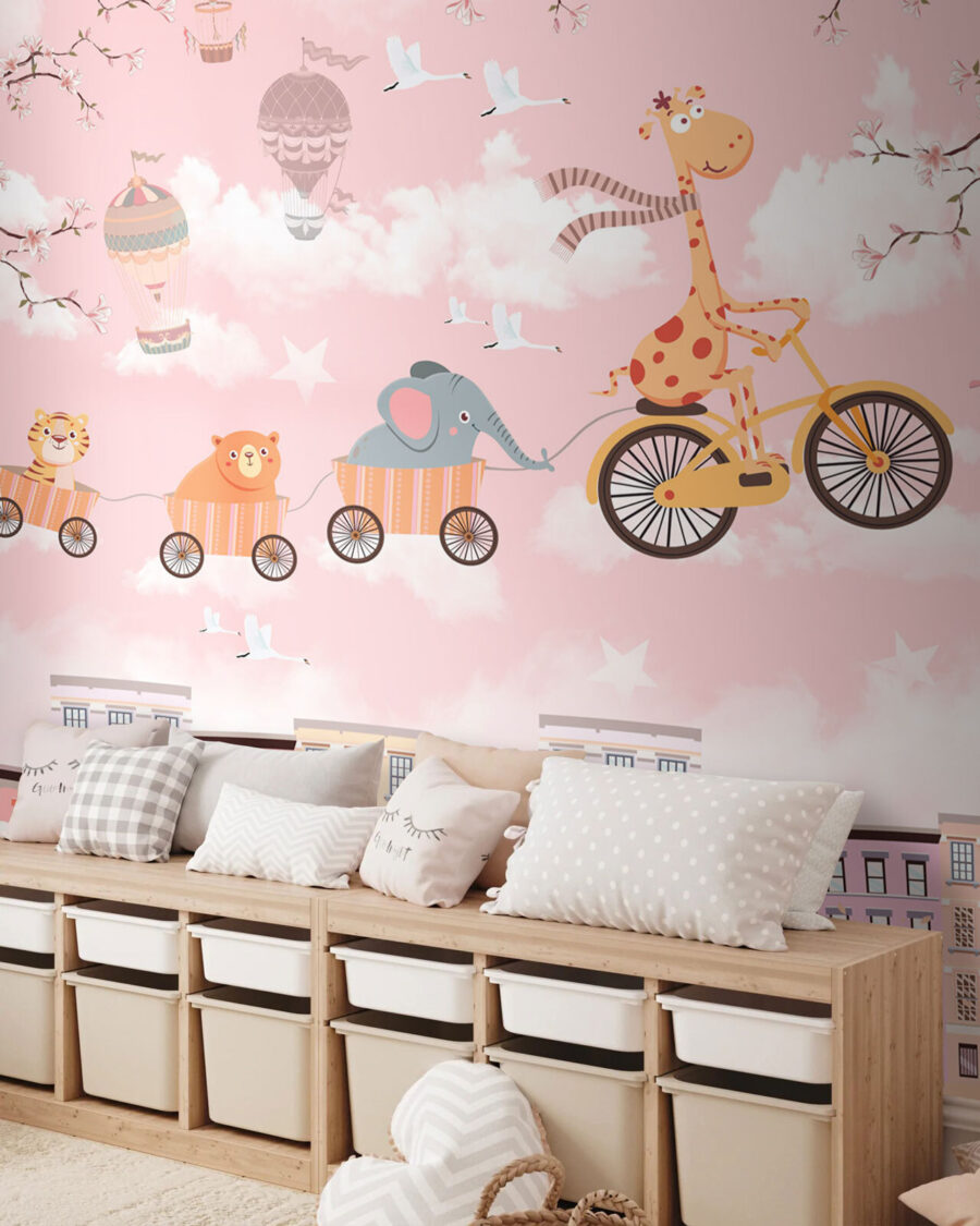 Animale pe biciclete — interior 2