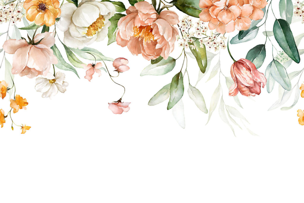 Perdea de flori — design complet
