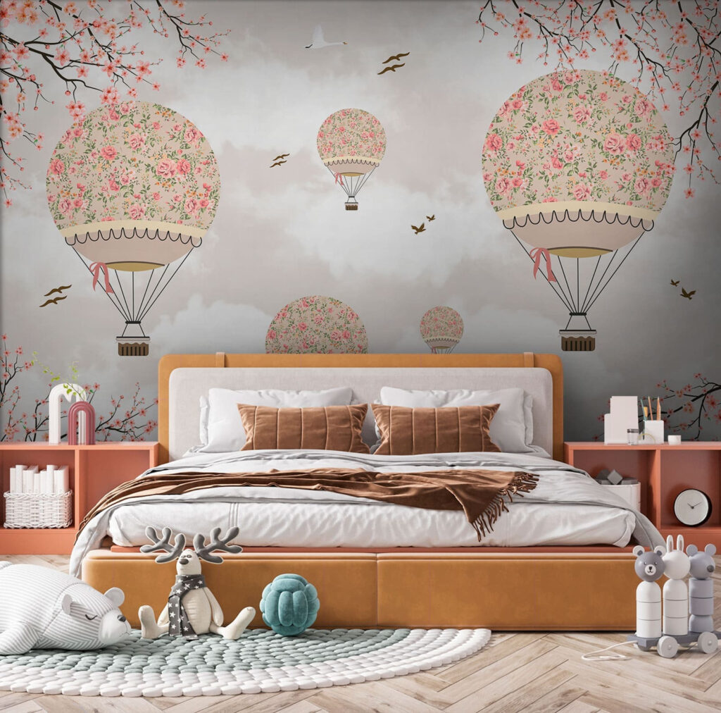 Baloane cu ghirlande — interior 2