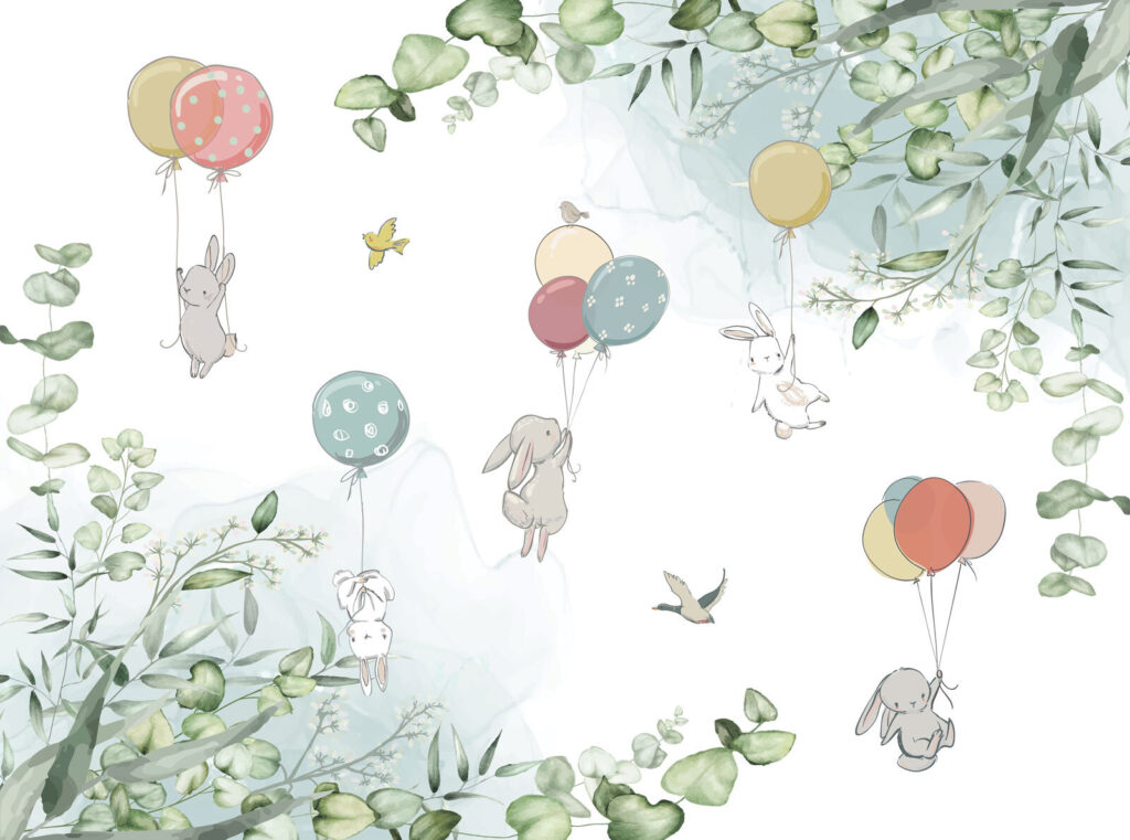 Animale în baloane — design complet