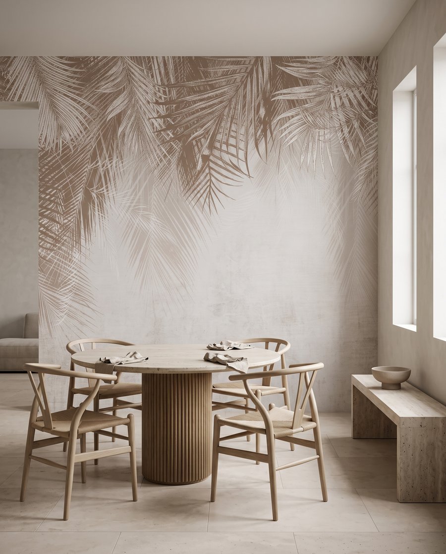 Frunze suspendate din sus — interior 6