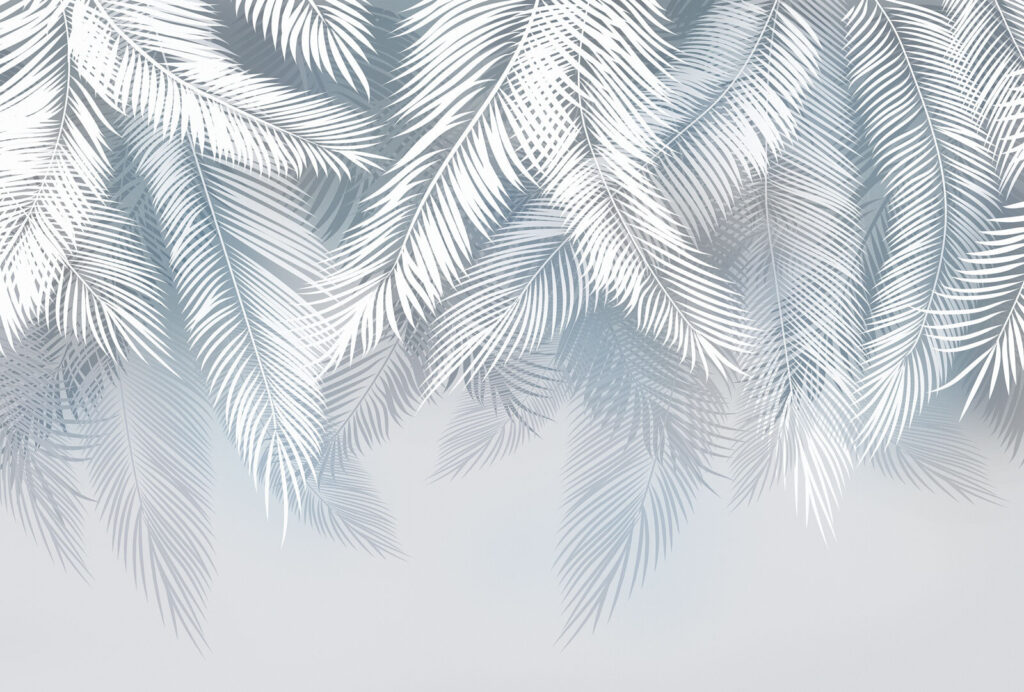Frunze albe de palmier — design complet