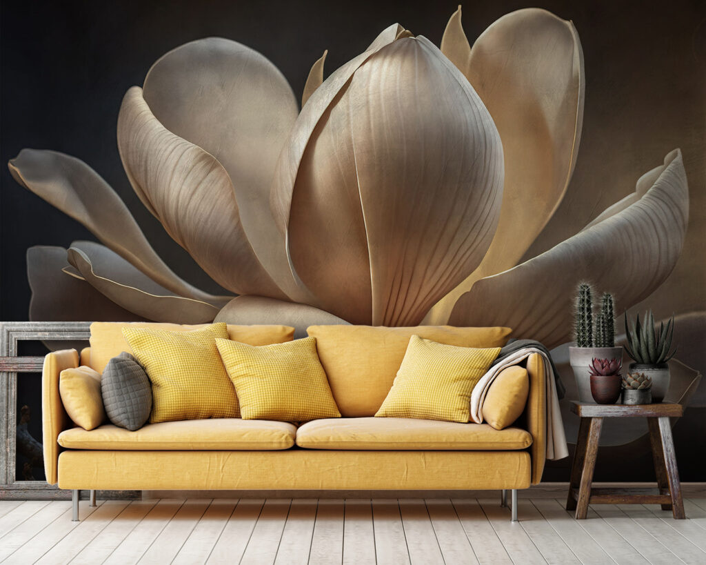 Magnolie în umbră caldă — interior 1