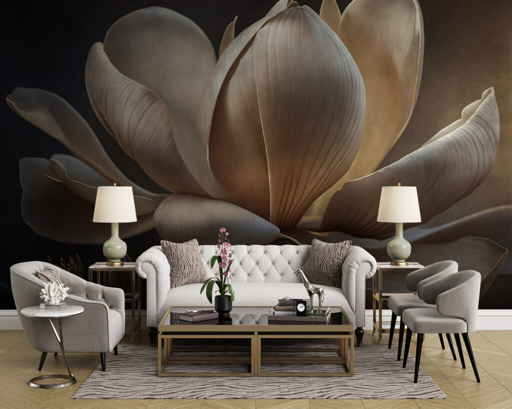 Magnolie în umbră caldă — interior 2