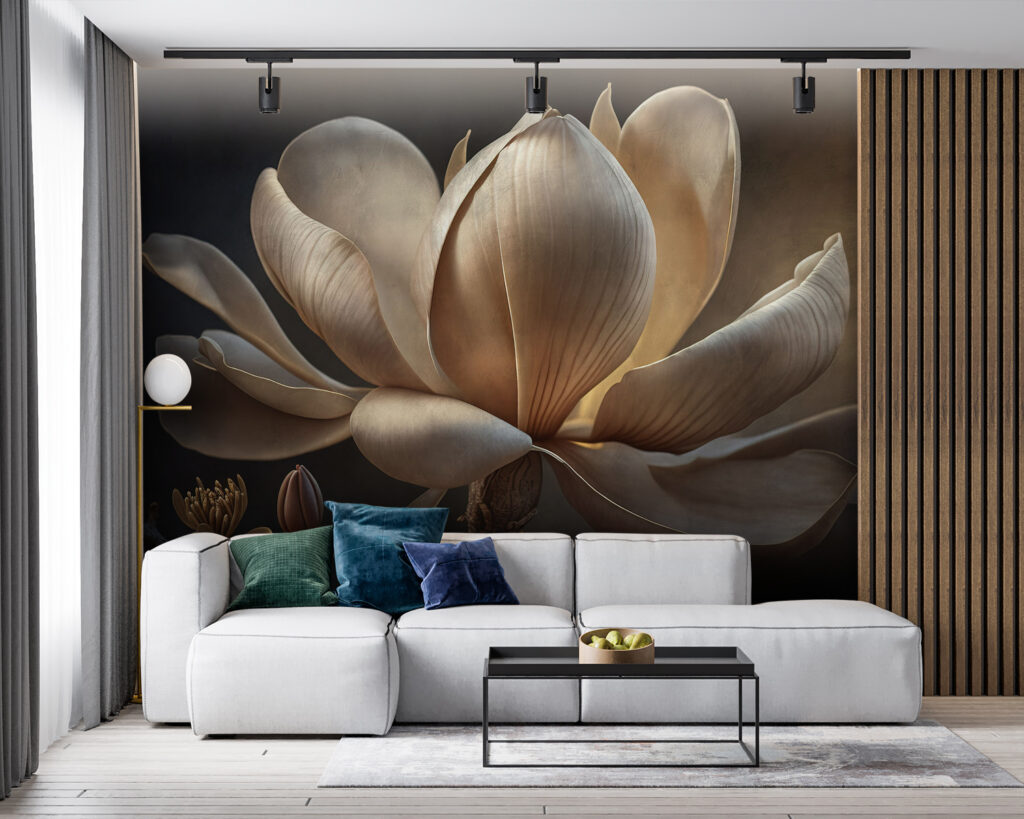 Magnolie în umbră caldă — interior 3