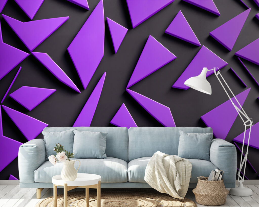 Fațete violete — interior 1