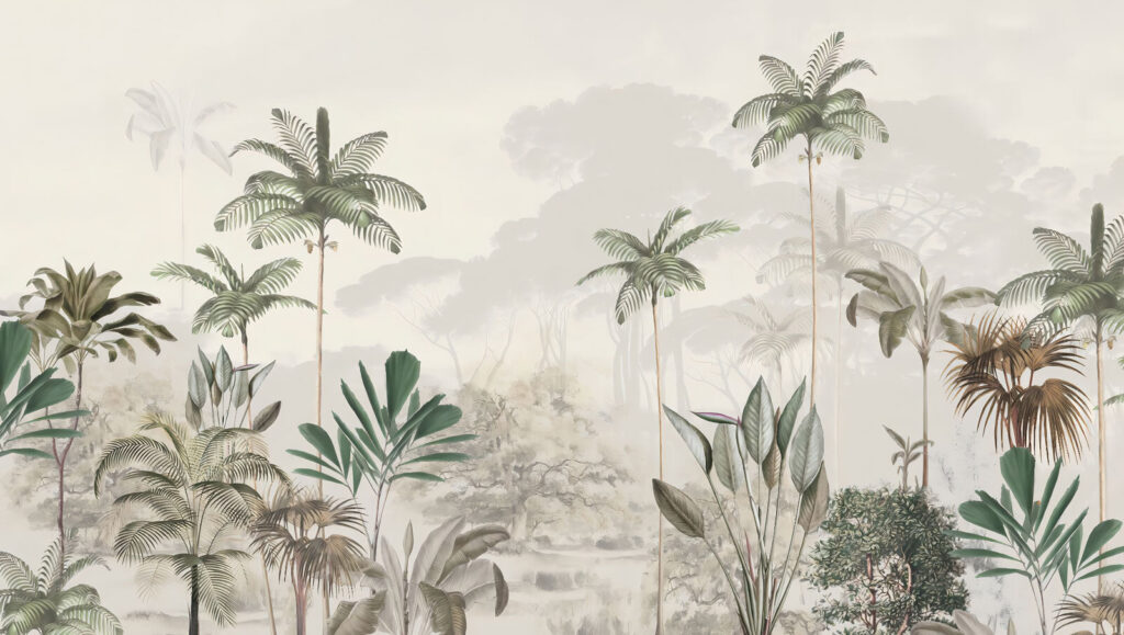 Palmieri pe dealuri pale — design complet