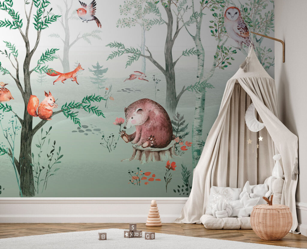 Animale printre crengi — interior 2