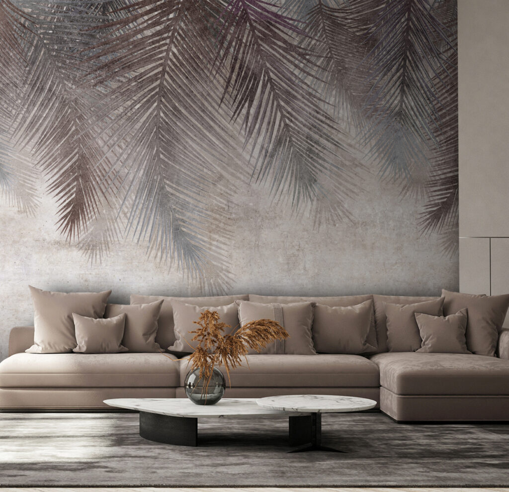 Frunze de palmier brune — interior 5