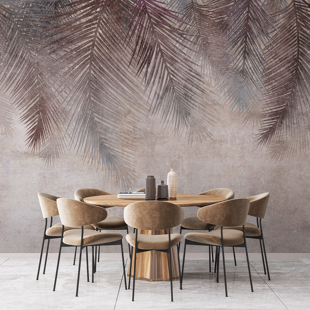 Frunze de palmier brune — interior 8