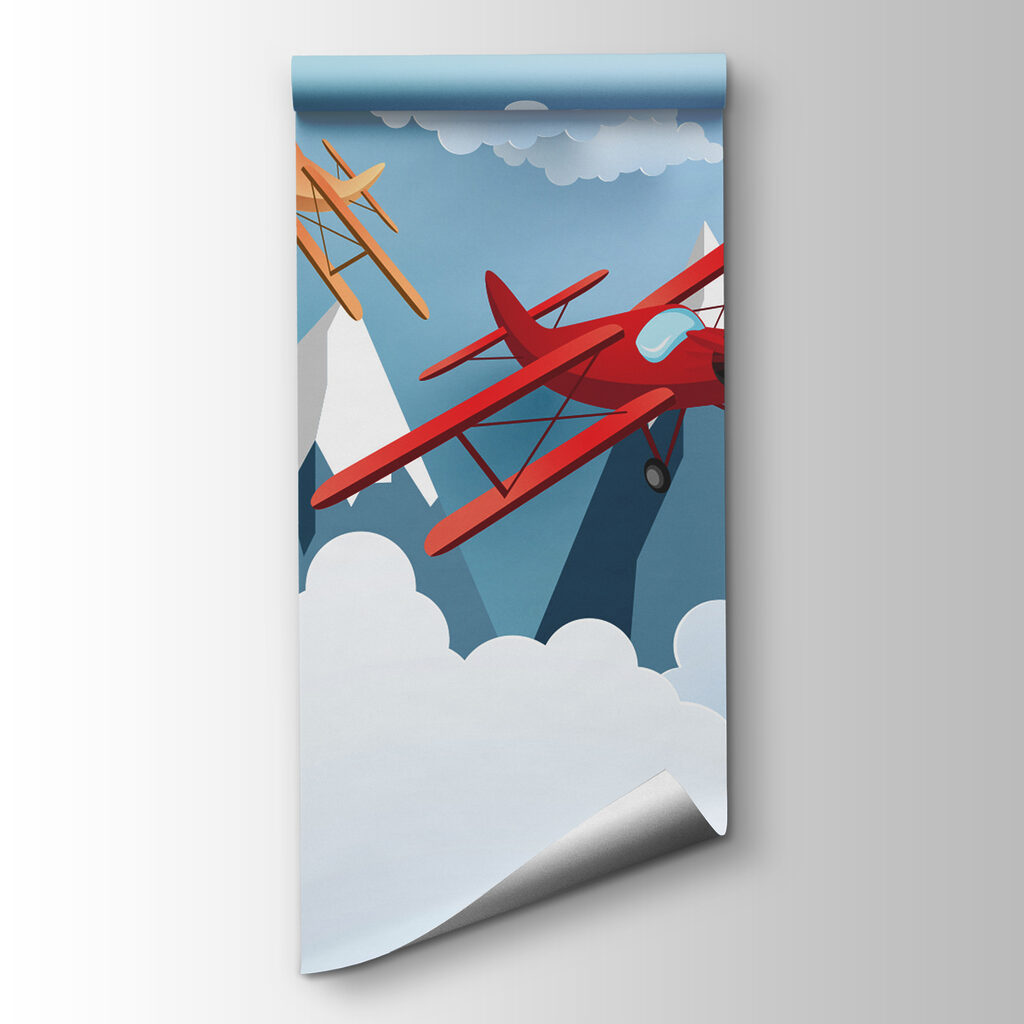 Avioane printre nori — vizualizare produs