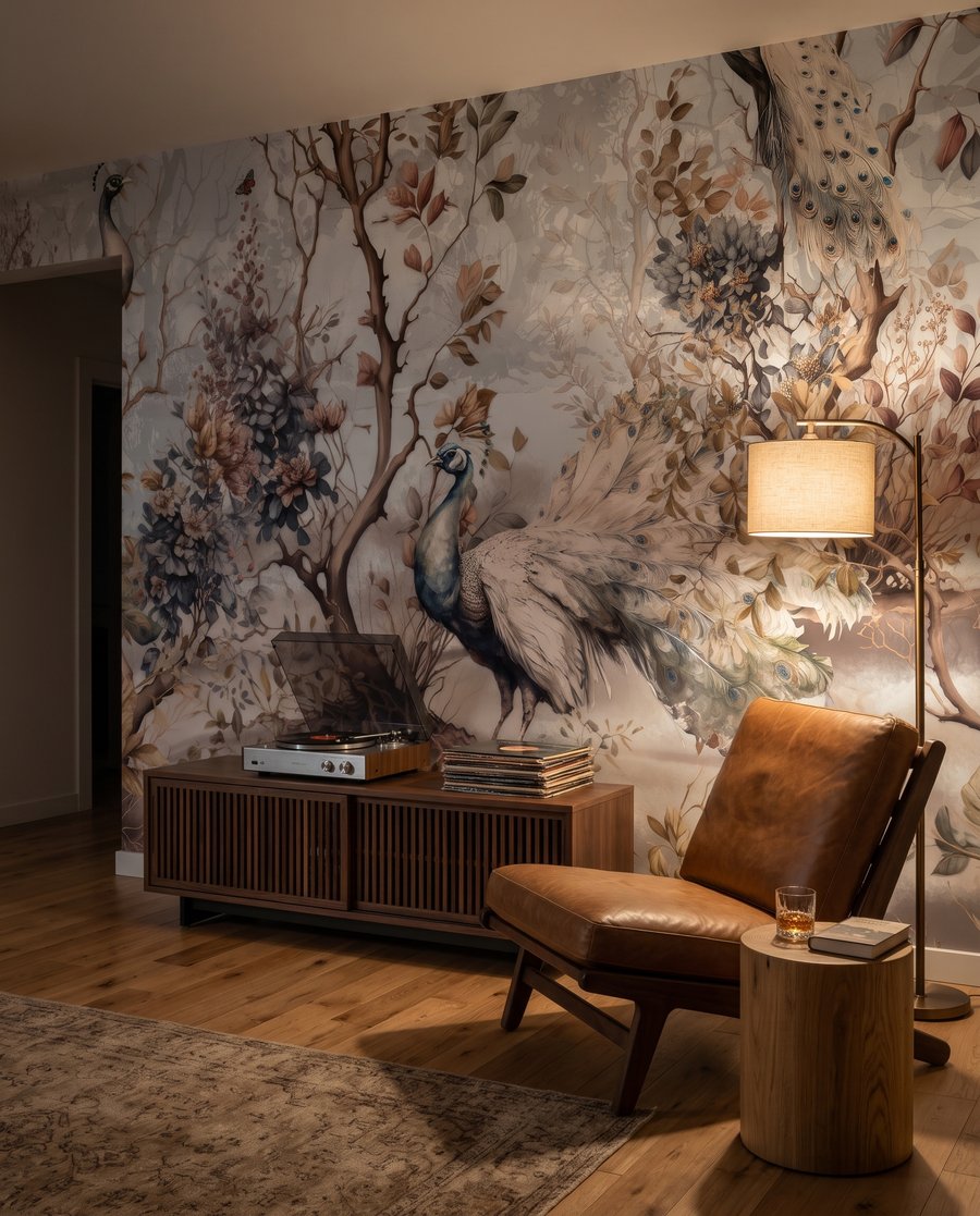 Pădure cu păsări pale — interior 6