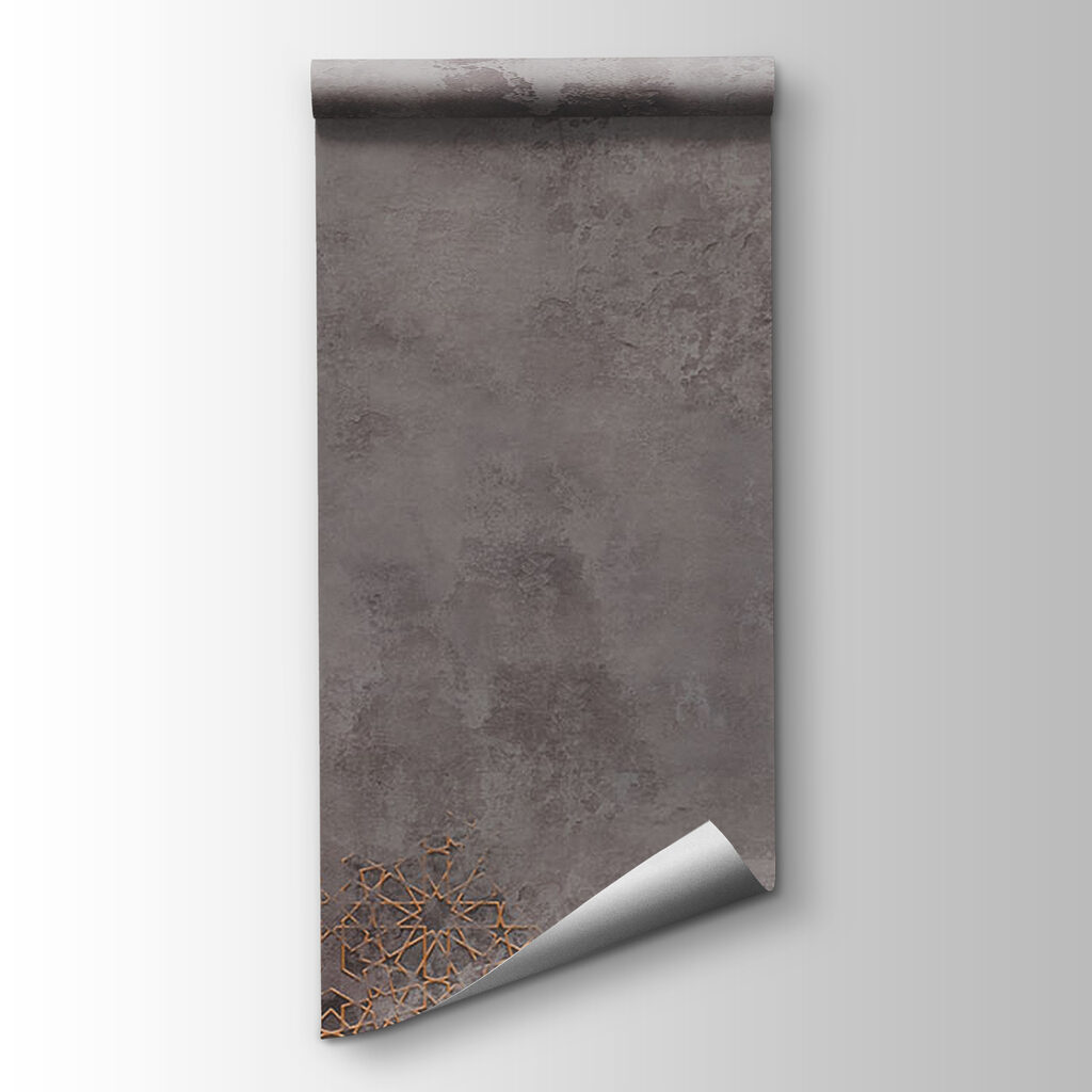 Ornament auriu pe gri — vizualizare produs