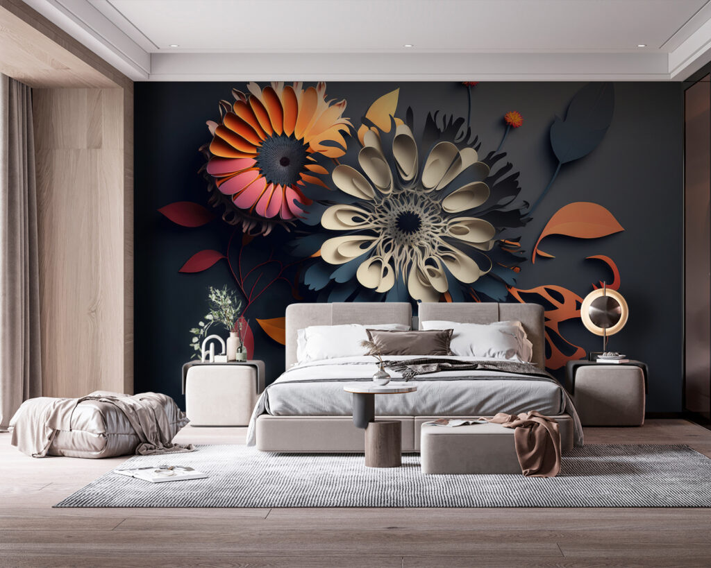Flori în straturi colorate — interior 2