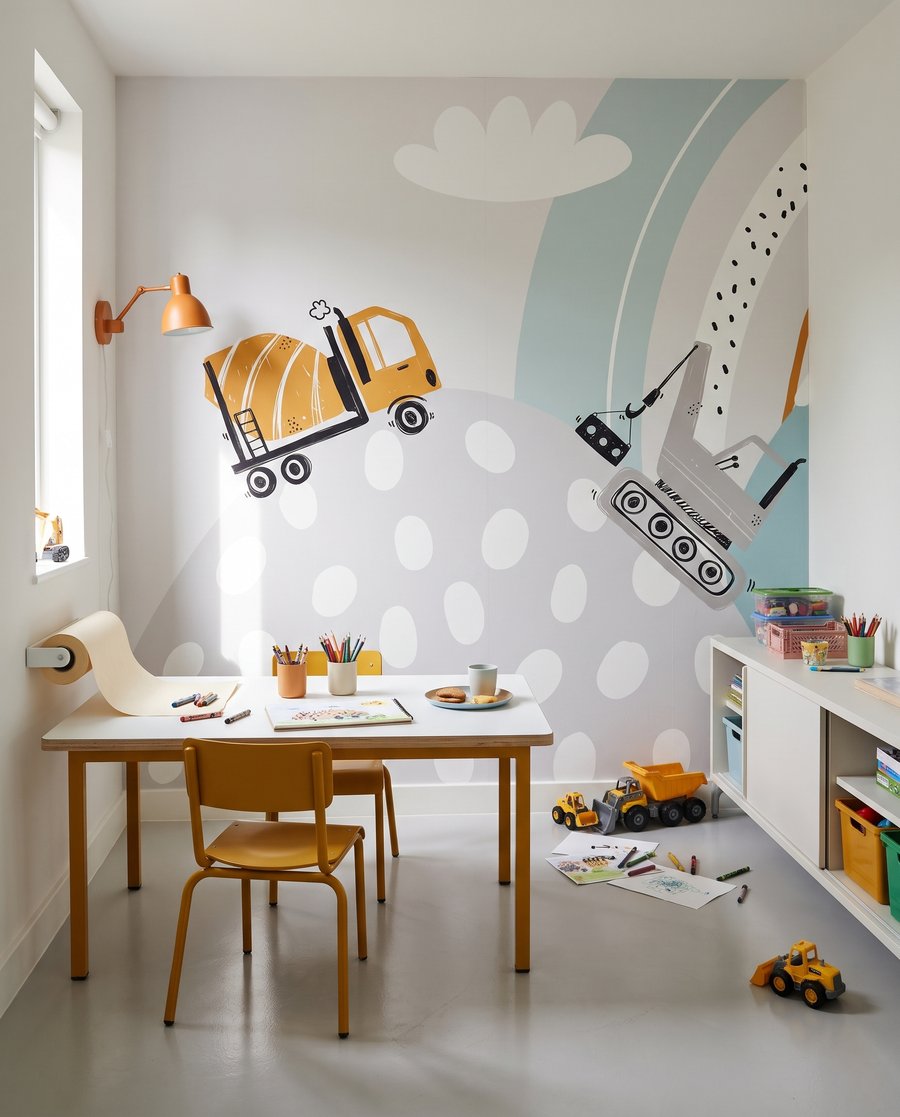Utilaje sub curcubeu — interior 4