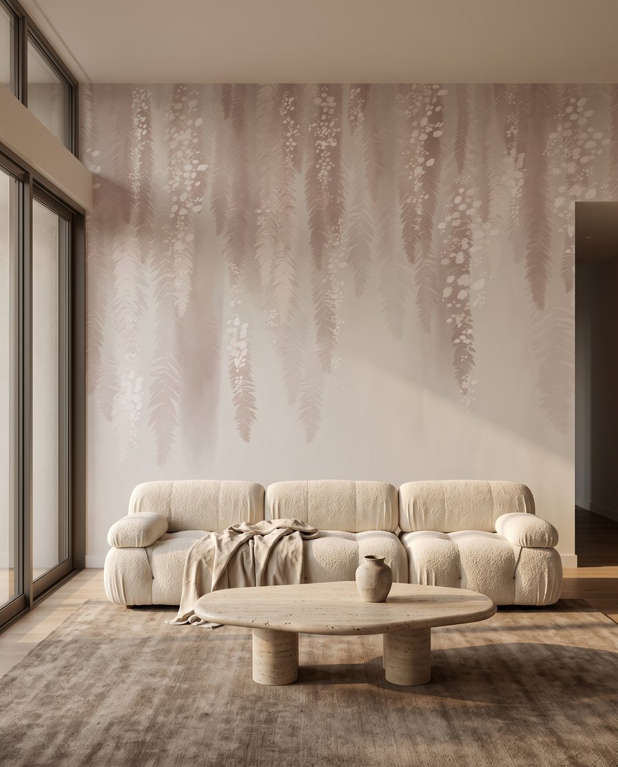 Ghirlande de flori roz — interior 4