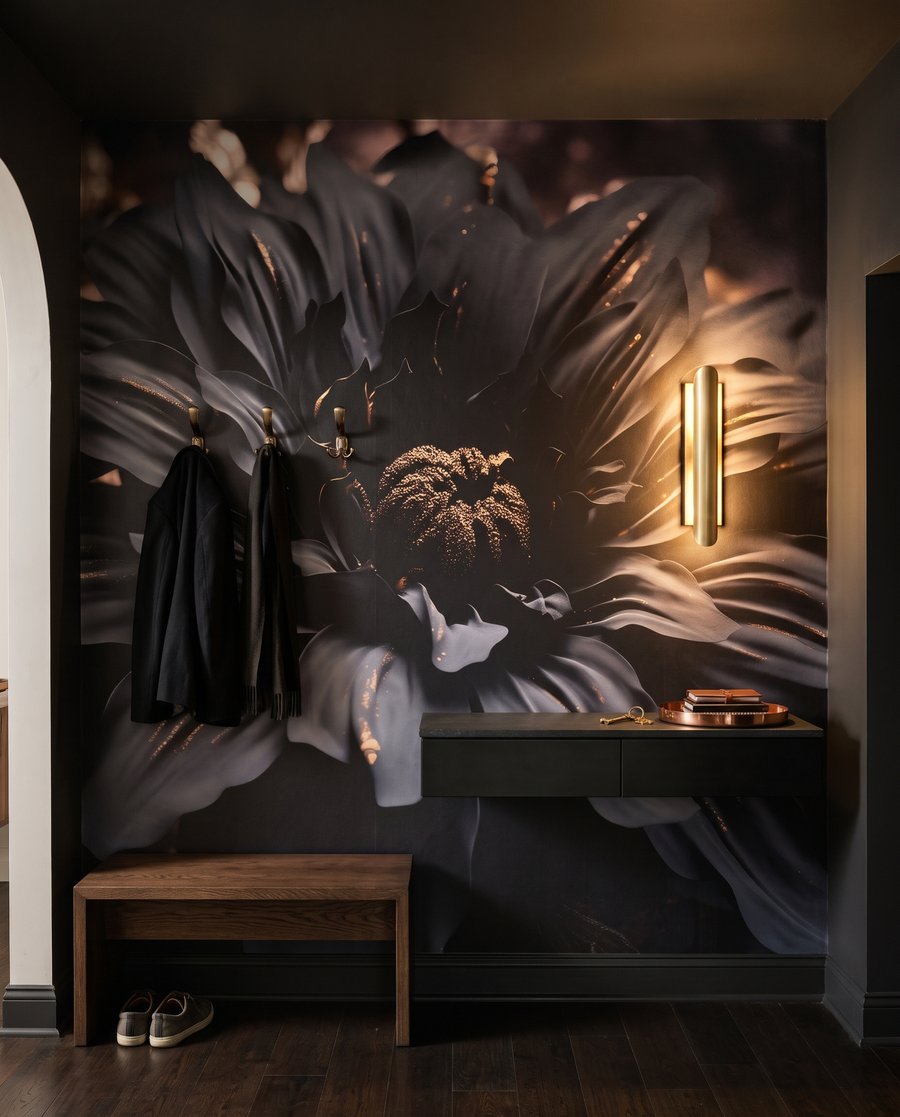 Floare albastră de noapte — interior 5