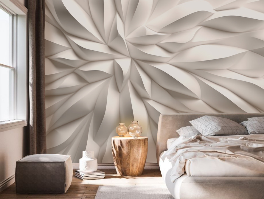 Frunze albe pliate — interior 1