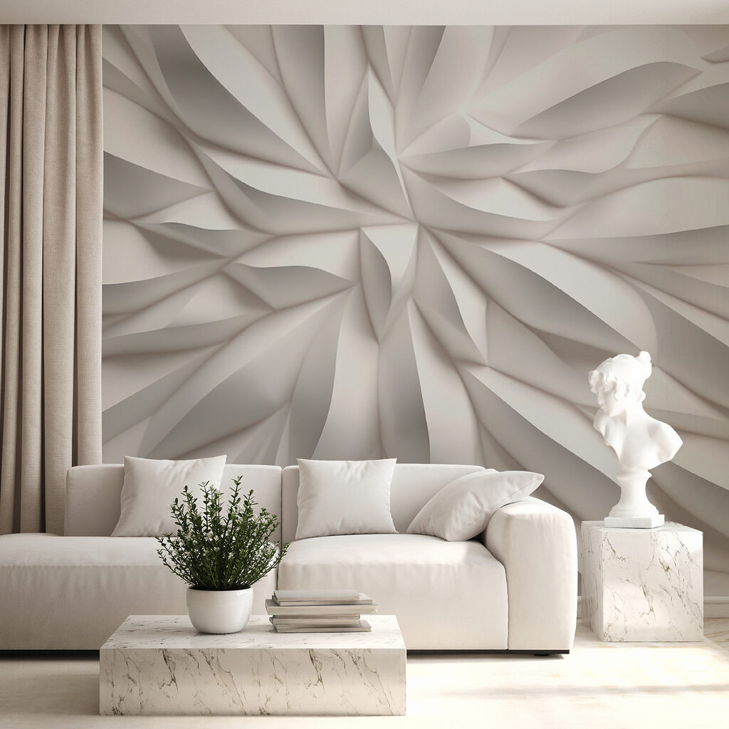 Frunze albe pliate — interior 5