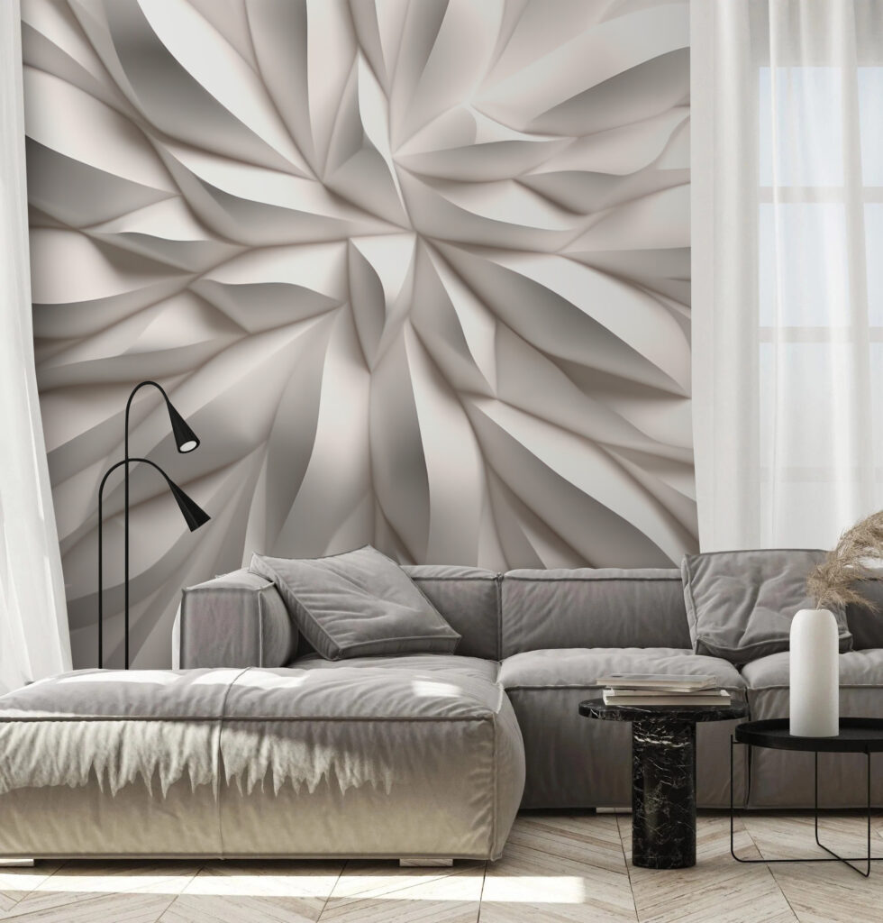 Frunze albe pliate — interior 2