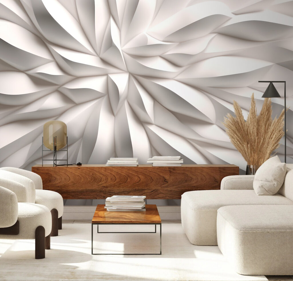 Frunze albe pliate — interior 3