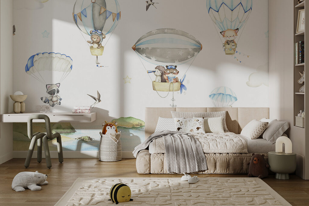 Călătorie cu baloane — interior 6