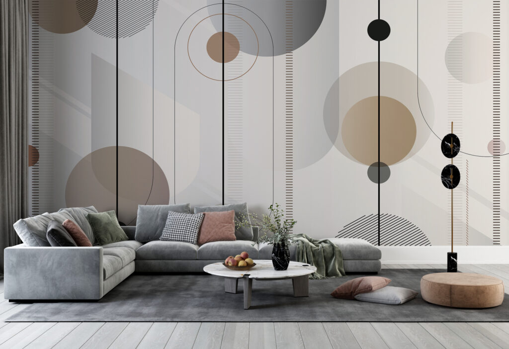 Cercuri pe linii subțiri — interior 5