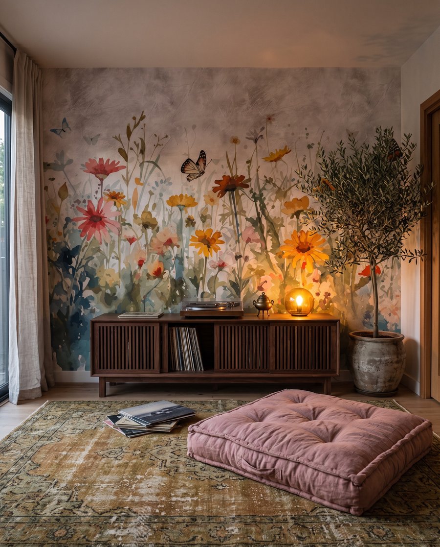 Buchet de câmp colorat — interior 3