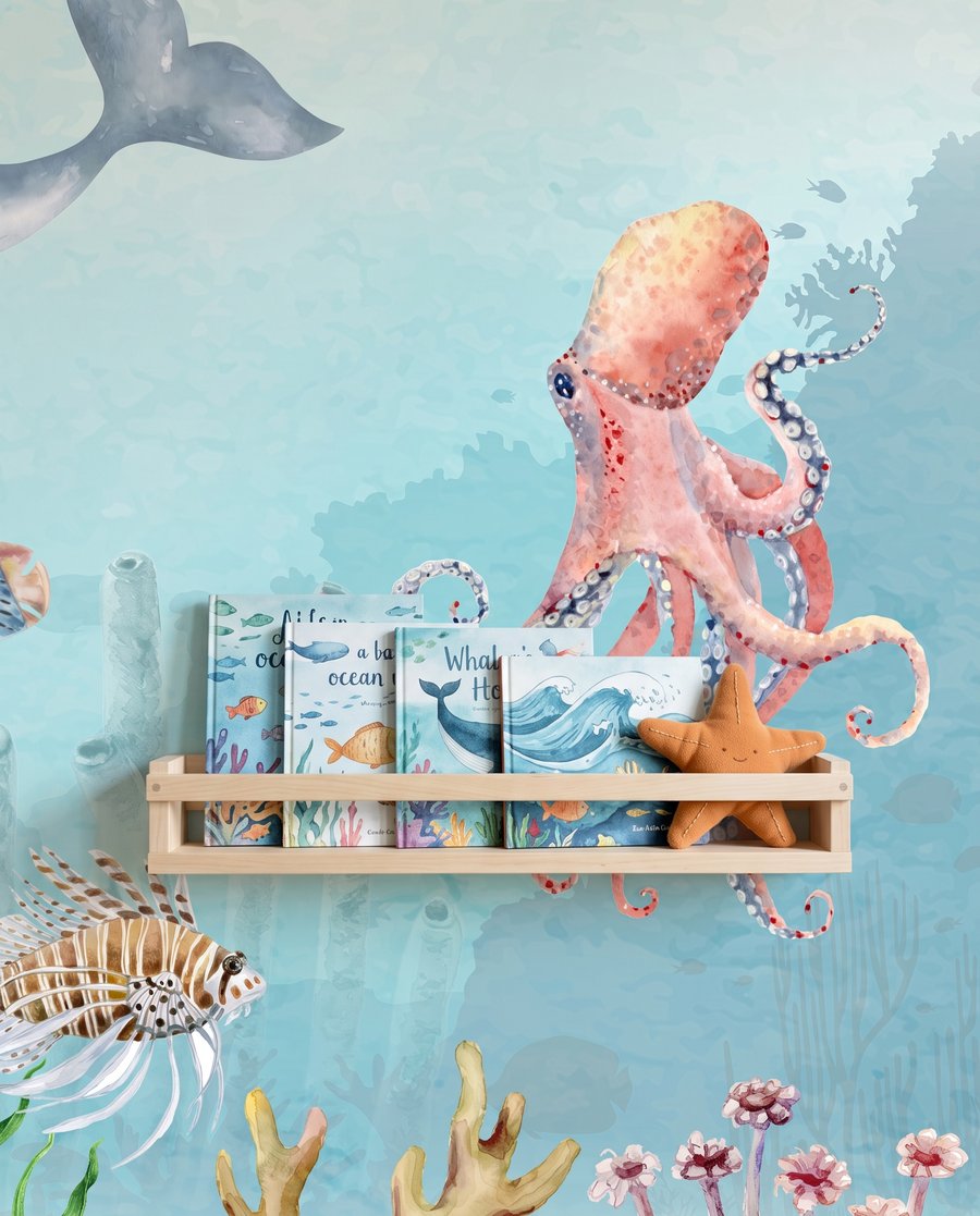 Balene printre meduze — detaliu