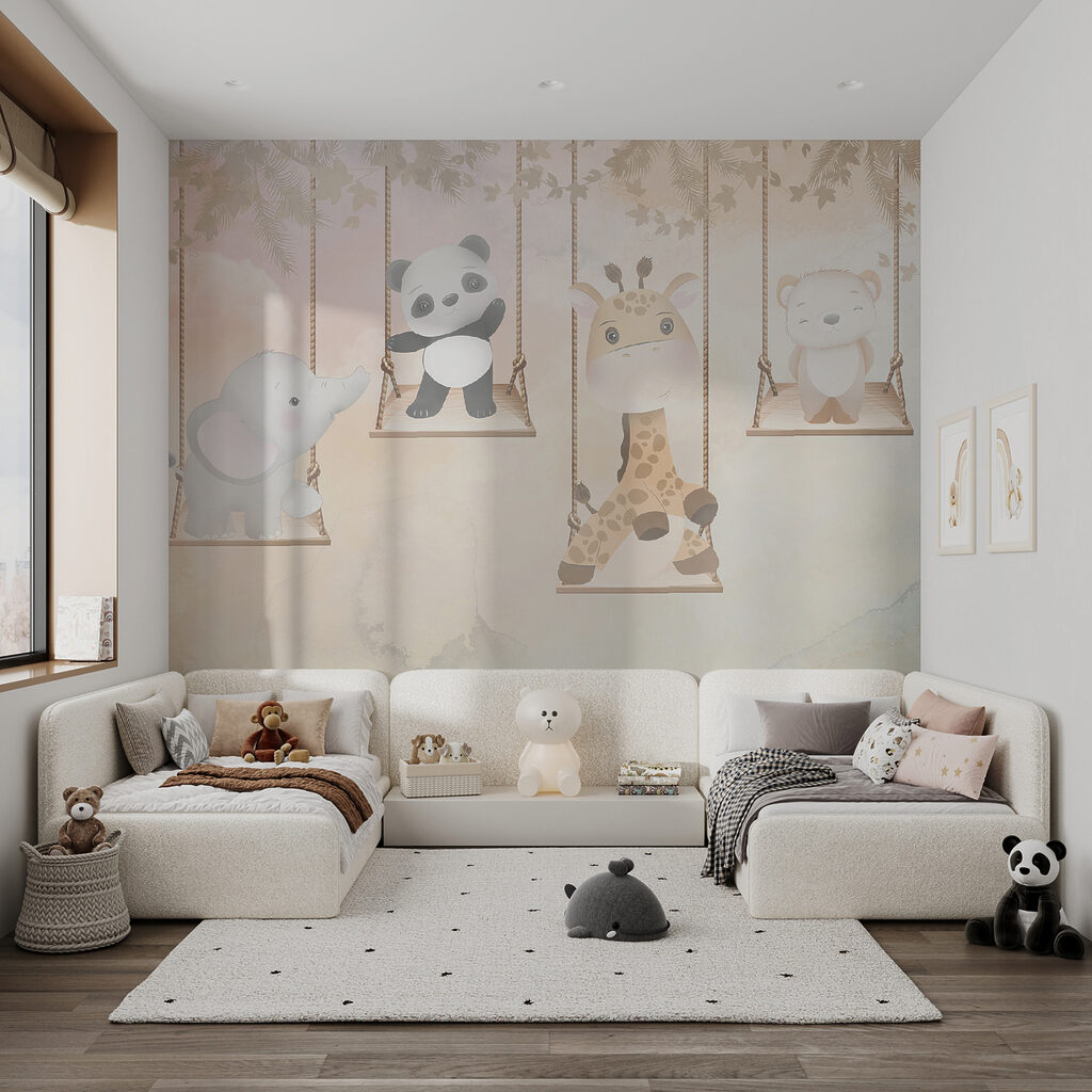 Animăluțe pe leagăne — interior 5