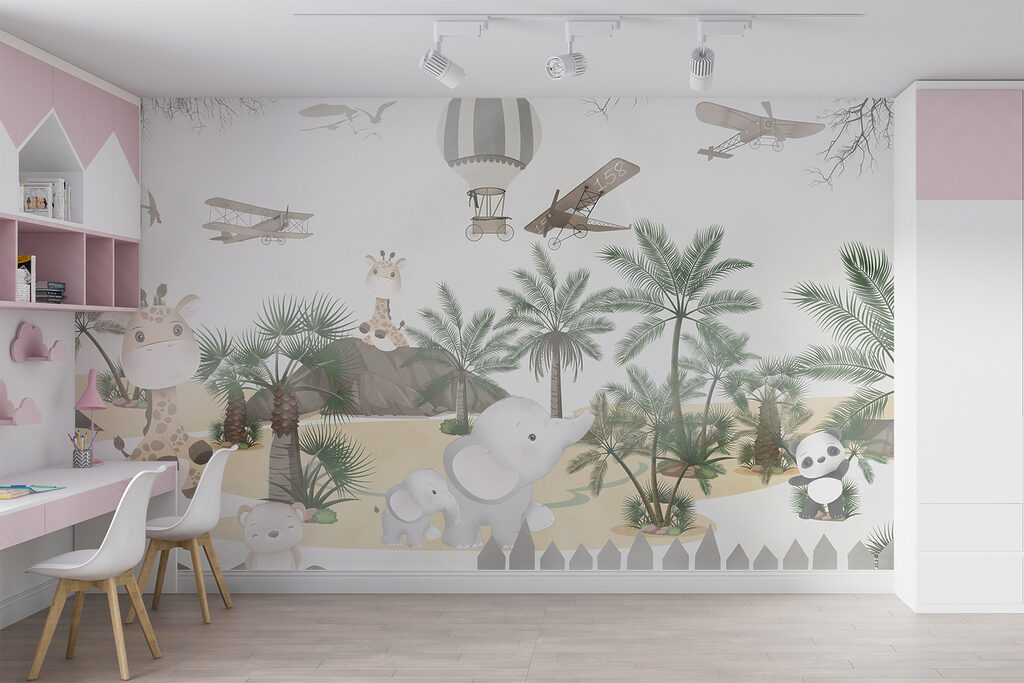 Animale lângă gard — interior 5
