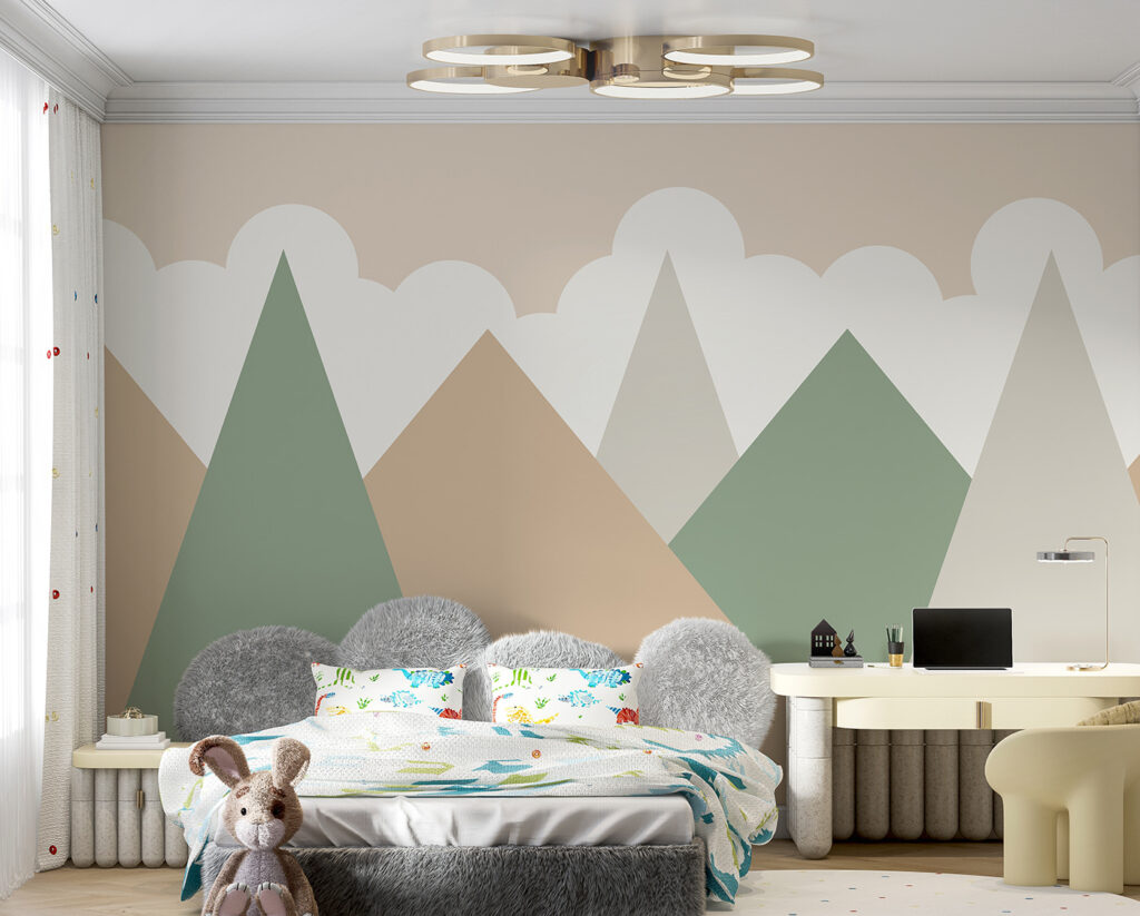 Munți pastel sub nori — interior 5