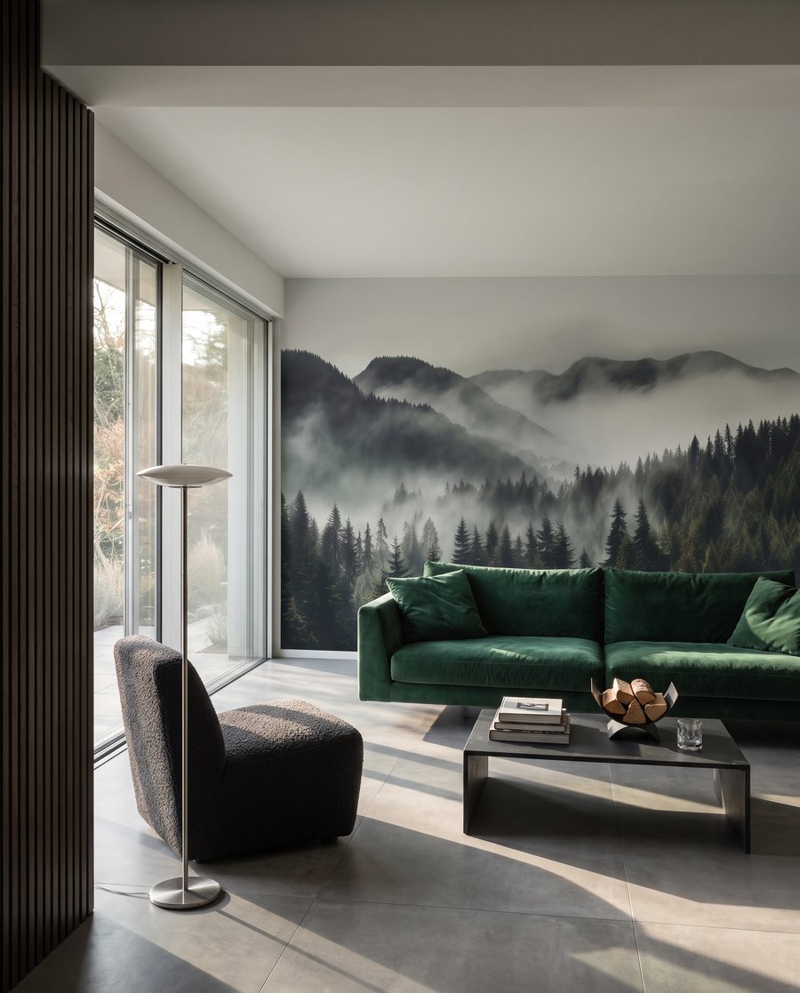 Ceață peste păduri montane — interior 4