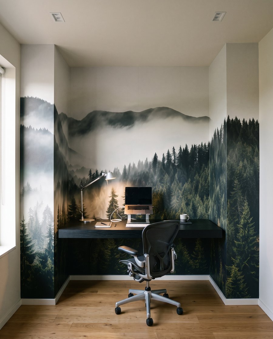 Ceață peste păduri montane — interior 7