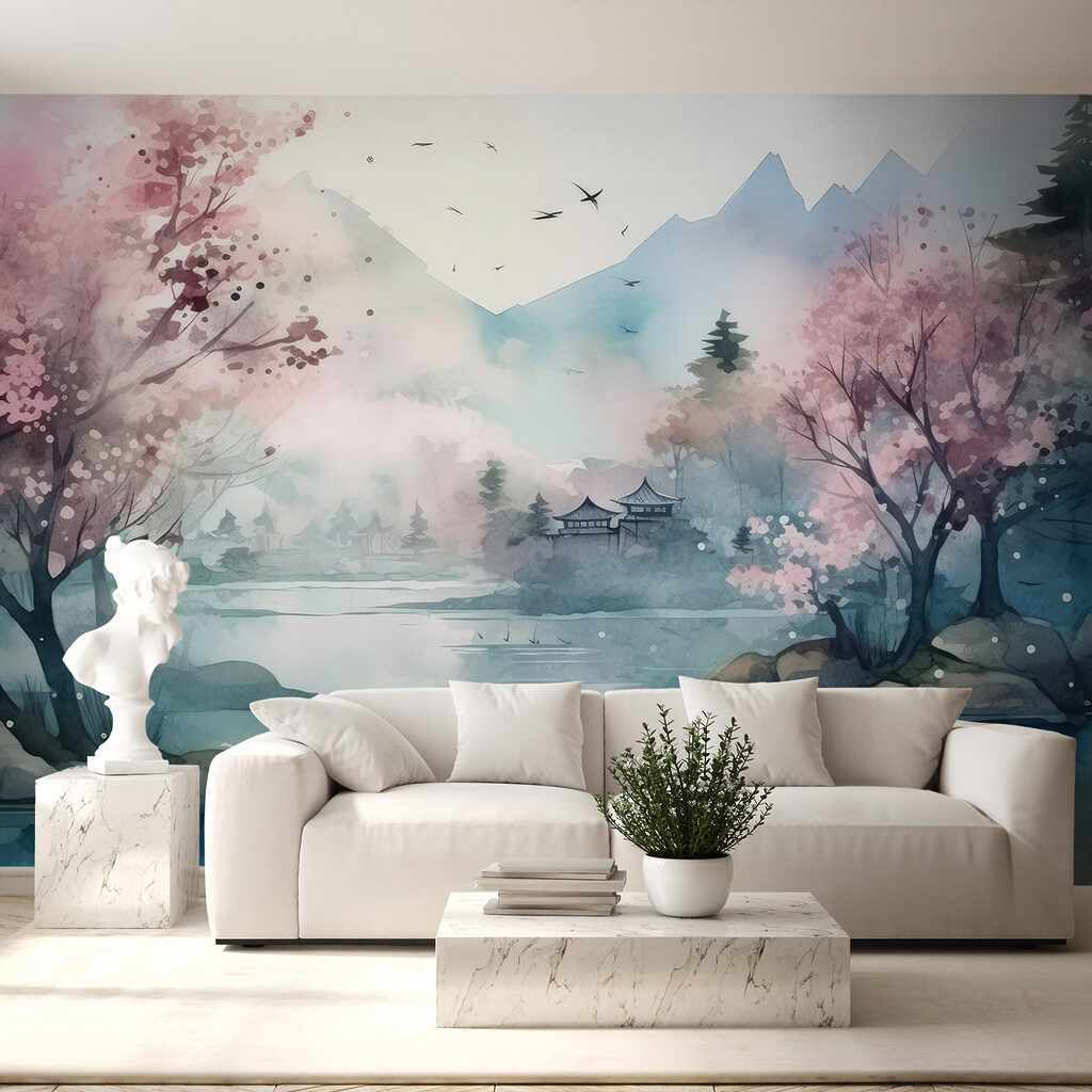 Flori reflectate în apă — interior 4