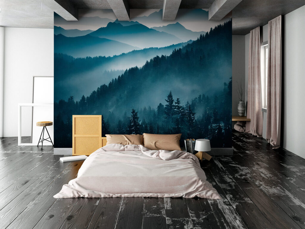 Ceață albastră pe dealuri — interior 2