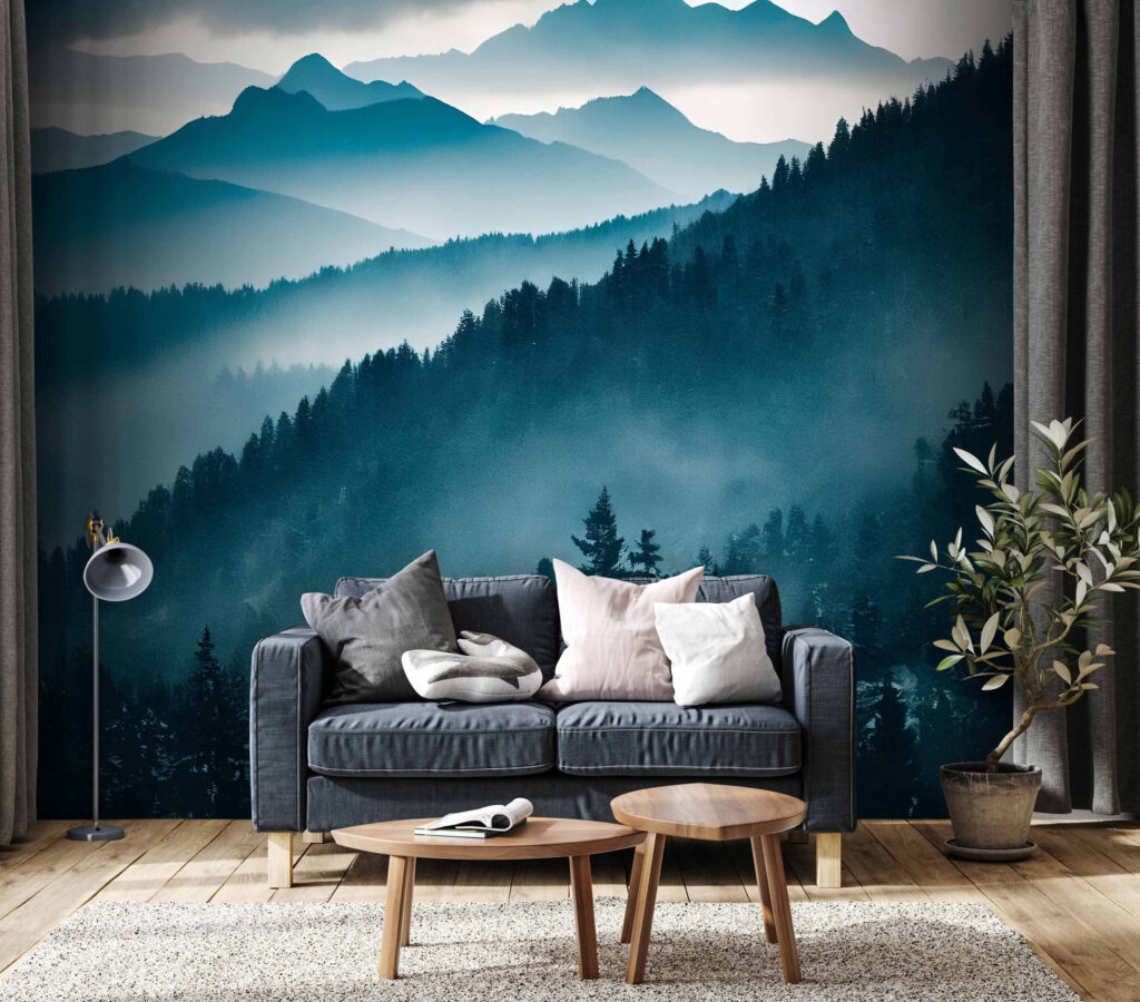 Ceață albastră pe dealuri — interior 3